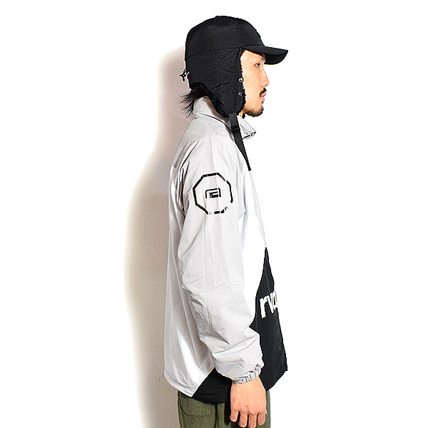 30％OFF SALE セール reversal リバーサル COLOR BLOCK BACKYARD JACKET -GRAY- ジャケット トレーニングジャケット atfjkt