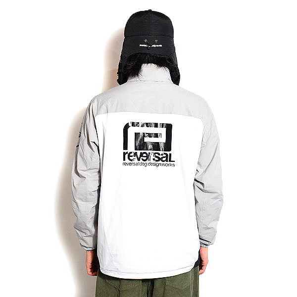 30％OFF SALE セール reversal リバーサル COLOR BLOCK BACKYARD JACKET -GRAY- ジャケット トレーニングジャケット atfjkt