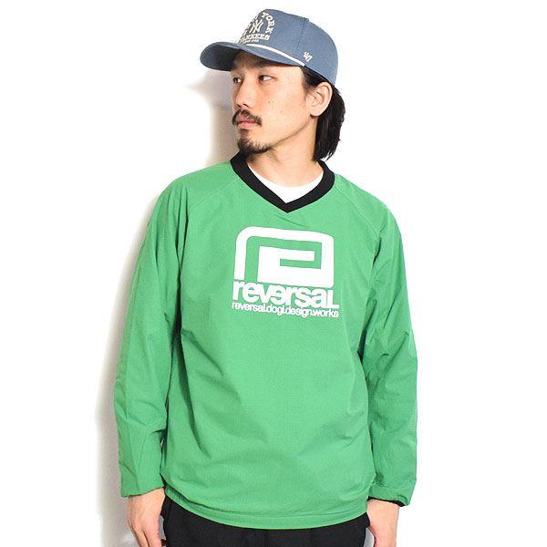 reversal リバーサル COLOR BLOCK BACKYARD PULLOVER メンズ プル