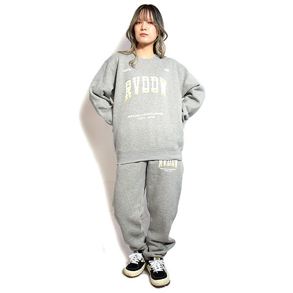 30％OFF SALE セール reversal リバーサル DOUBLE LOGO SWEAT PANTS -GRAY- メンズ パンツ スウェットパンツ atfpts