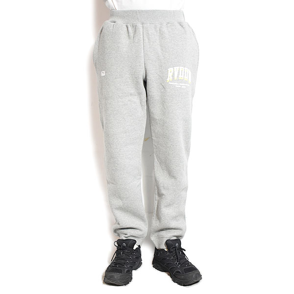 30％OFF SALE セール reversal リバーサル DOUBLE LOGO SWEAT PANTS -GRAY- メンズ パンツ スウェットパンツ atfpts