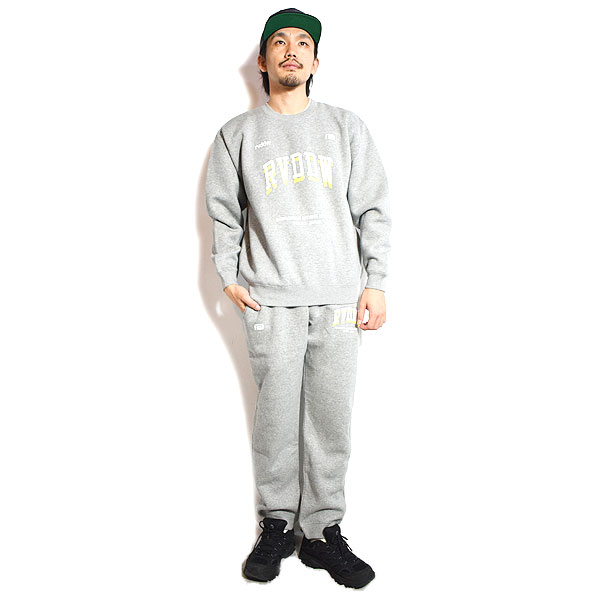 30％OFF SALE セール reversal リバーサル DOUBLE LOGO SWEAT PANTS -GRAY- メンズ パンツ スウェットパンツ atfpts