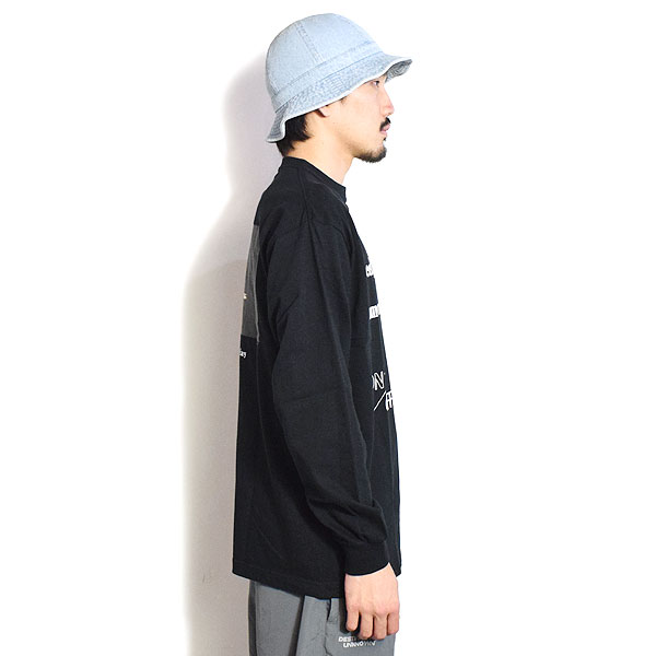 reversal リバーサル SOHEI TAKAHASHI PHOTO LONG SLEEVE -CAMP -BLACK- メンズ Tシャツ 長袖 ロンT スポーツ rvddw atftps