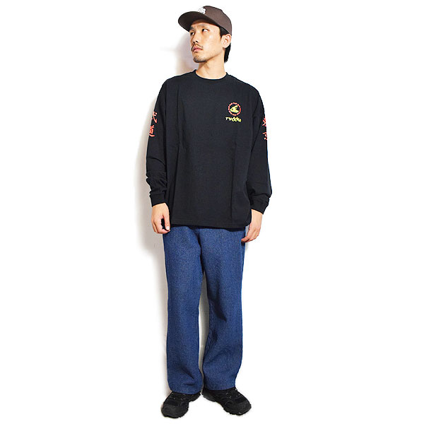 reversal リバーサル TWIN TIGER COTTON LONG SLEEVE -BLACK- メンズ Tシャツ 長袖 ロンT rvddw 送料無料 ストリート atftps