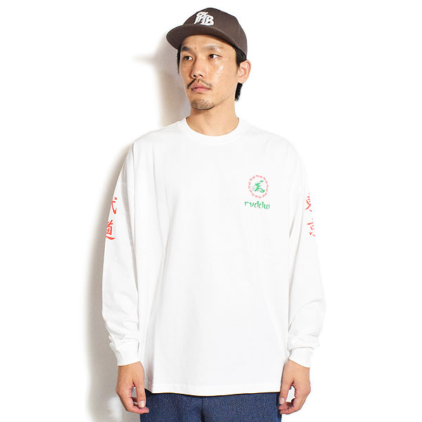 reversal リバーサル TWIN TIGER COTTON LONG SLEEVE -WHITE- メンズ Tシャツ 長袖 ロンT rvddw 送料無料 ストリート atftps