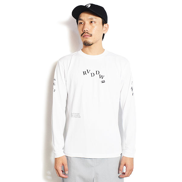 reversal リバーサル SELF CONTROL DRY LONG SLEEVE -WHITE- メンズ Tシャツ 長袖 ロンT ドライTシャツ rvddw 送料無料 atftps