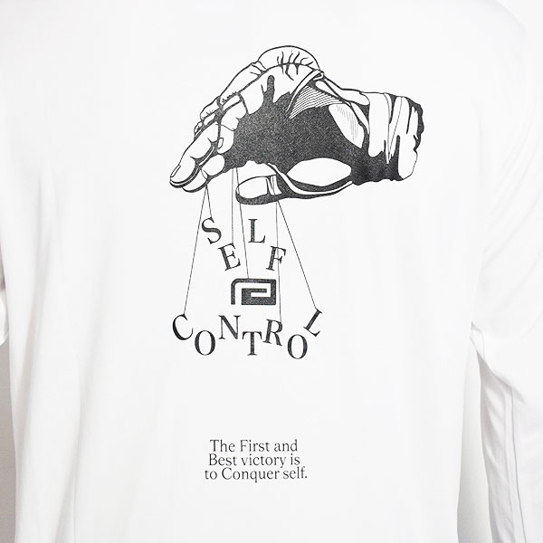 reversal リバーサル SELF CONTROL DRY LONG SLEEVE -WHITE- メンズ Tシャツ 長袖 ロンT ドライTシャツ rvddw 送料無料 atftps