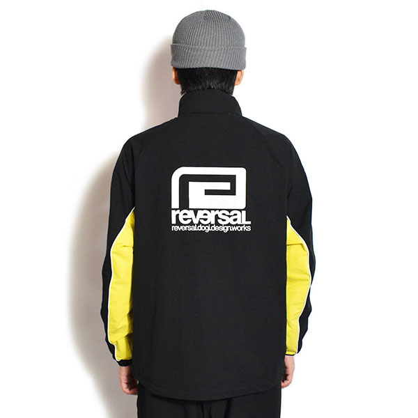 reversal リバーサル COLOR BLOCK BACKYARD JACKET -BLACK- メンズ ジャケット トラックジャケット rvddw 送料無料 atfjkt