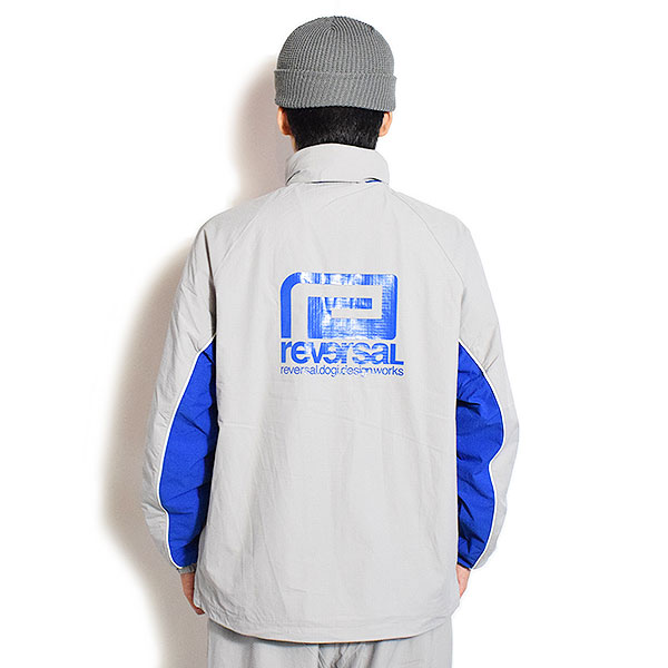 reversal リバーサル COLOR BLOCK BACKYARD JACKET -GRAY- メンズ ジャケット トラックジャケット rvddw 送料無料 atfjkt