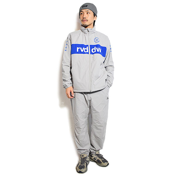 reversal リバーサル COLOR BLOCK BACKYARD PANTS -GRAY- メンズ パンツ トレーニングパンツ トラックパンツ 裏起毛 atfpts
