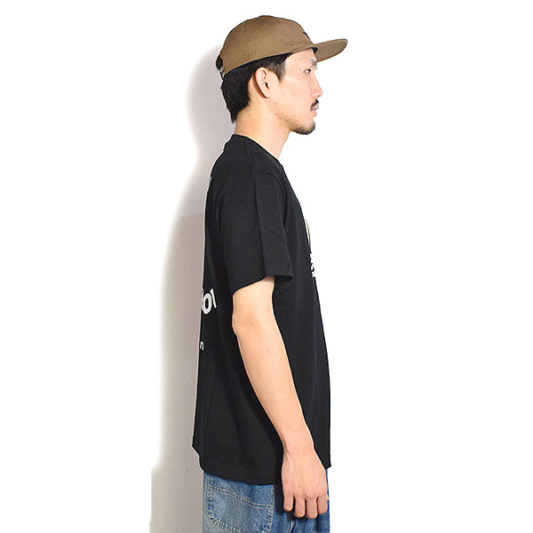 reversal リバーサル 湘南爆走族 × rvddw EGUCHI AND YOSHIKO TEE -BLACK- Tシャツ 半袖 湘南爆走族 湘爆 江口洋助 コラボ atftps