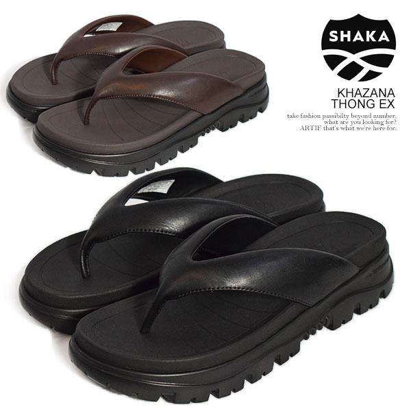 SHAKA シャカ KHAZANA THONG EX メンズ サンダル トングサンダル ビーチサンダル スポーツサンダル 送料無料 ストリート atfacc