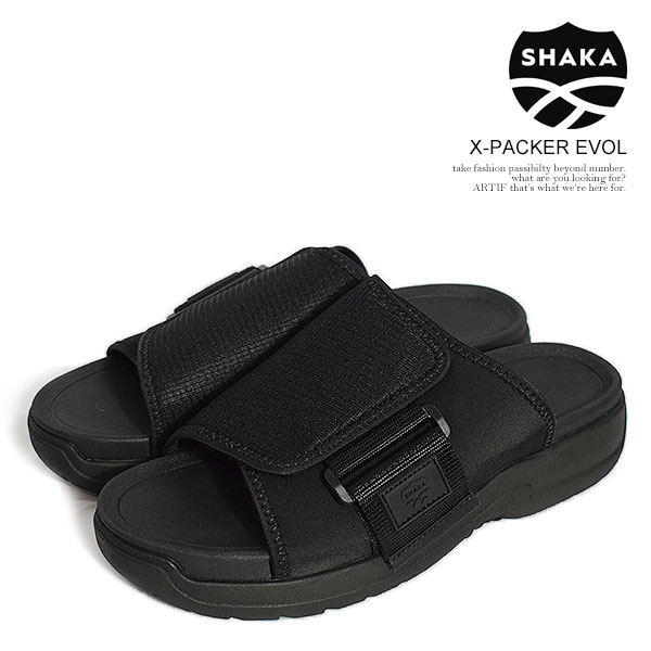SHAKA シャカ X-PACKER EVOL メンズ サンダル スライドサンダル スポーツサンダル 送料無料 ストリート atfacc