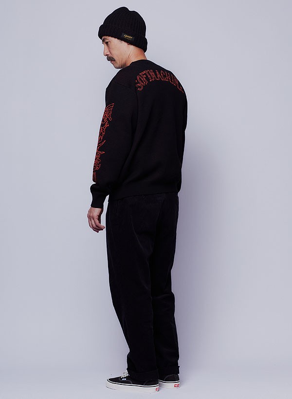 30％OFF SALE セール　SOFTMACHINE ソフトマシーン UNION SWEATER(CREW NECK SWEATER) atftps