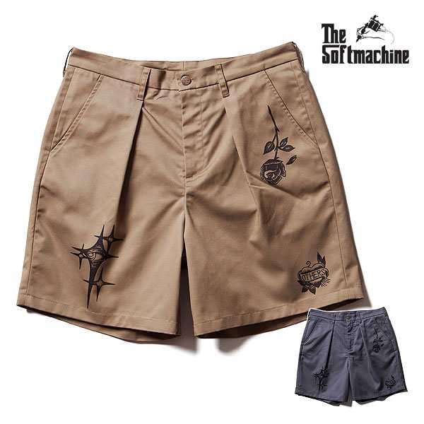 30％OFF SALE セール SOFTMACHINE ソフトマシーン SCRAWL SHORTS(SHORT PANTS) メンズ ショートパンツ atfpts