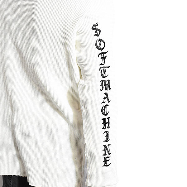 SOFTMACHINE ソフトマシーン LETTERED THERMAL Tシャツ atftps SOFTMACHINE ソフトマシーン LETTERED THERMAL Tシャツ atftps