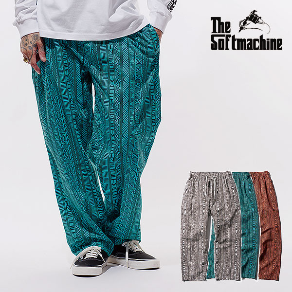 2026 夏 先行予約 7月〜8月入荷予定 SOFTMACHINE ソフトマシーン CODE PANTS メンズ パンツ 送料無料 キャンセル不可 atfpts