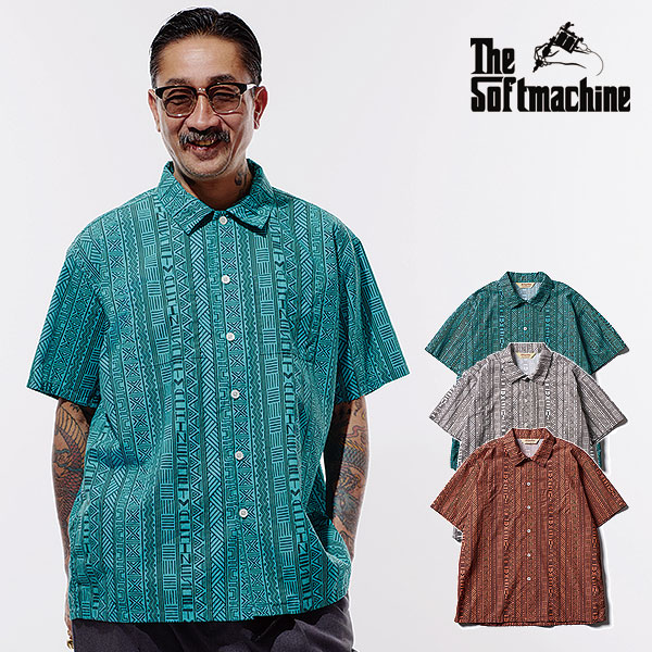 2026 夏 先行予約 6月〜7月入荷予定 SOFTMACHINE ソフトマシーン CODE SHIRTS メンズ シャツ 送料無料 キャンセル不可 atftps