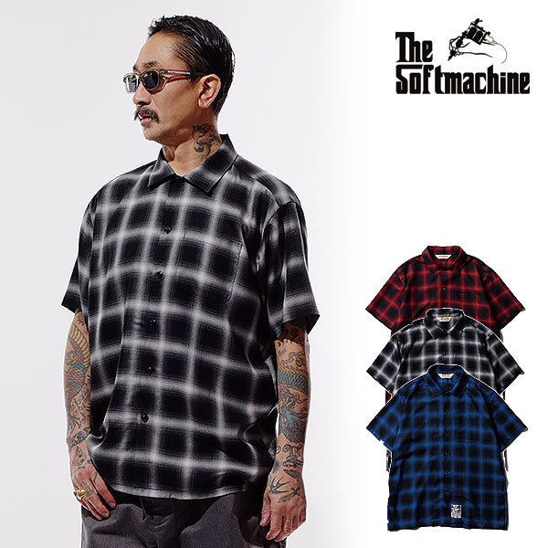 2026 夏 先行予約 6月〜7月入荷予定 SOFTMACHINE ソフトマシーン THRIVE SHIRTS S/S (S/S SHIRTS) シャツ キャンセル不可 atftps