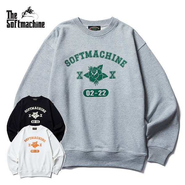 30％OFF SALE セール SOFTMACHINE ソフトマシーン ROSE COLLEGE SWEAT 送料無料 atftps