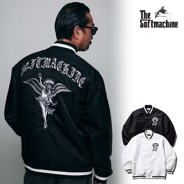 30％OFF SALE セール SOFTMACHINE ソフトマシーン ANGELITA JK(STADIUM JACKET) メンズ ジャケット atfjkt