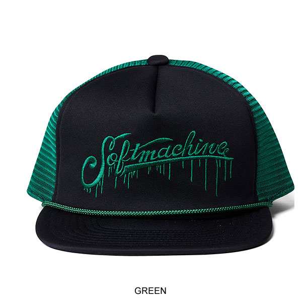 30％OFF SALE セール SOFTMACHINE ソフトマシーン DRIPPING LOGO CAP(MESH CAP) メンズ キャップ  atfcapの通販はau PAY マーケット - ARTIF(アーティフ) | au PAY マーケット－通販サイト