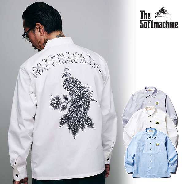 SOFTMACHINE ソフトマシーン FEATHERS SHIRTS L/S(L/S SHIRTS) メンズ