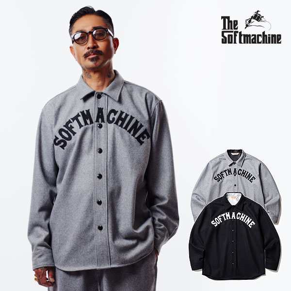 2024 秋冬 先行予約 10月〜11月入荷予定 SOFTMACHINE ソフトマシーン GEORGE SHIRTS(WOOL SHIRTS) atftps