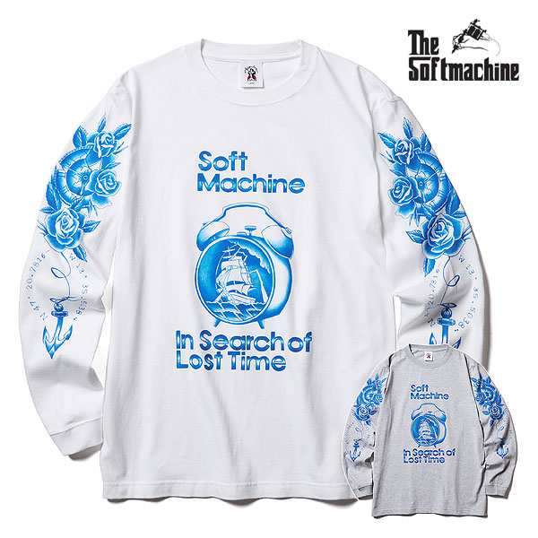 2024 秋冬 先行予約 9月〜10月入荷予定 SOFTMACHINE ソフトマシーン LOST TIME-L/S(L/S T-SHIRTS) メンズ Tシャツ atftps