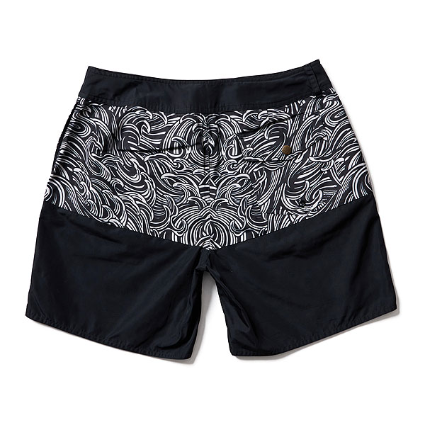 30％OFF SALE セール SOFTMACHINE ソフトマシーン BLACK WAVE BOARD SHORTS(BOARD SHORTS) メンズ atfpts_4