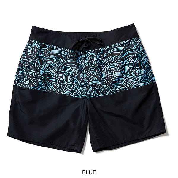 30％OFF SALE セール SOFTMACHINE ソフトマシーン BLACK WAVE BOARD SHORTS(BOARD SHORTS) メンズ atfpts_7