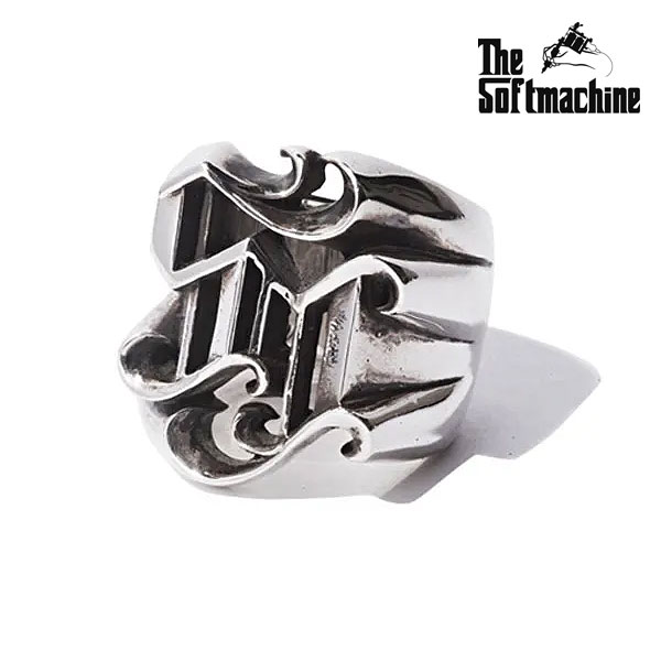 【受注生産商品 (3週間〜1ヶ月)】 SOFTMACHINE ソフトマシーン METHOD RING メンズ リング 送料無料 キャンセル不可 atfacc