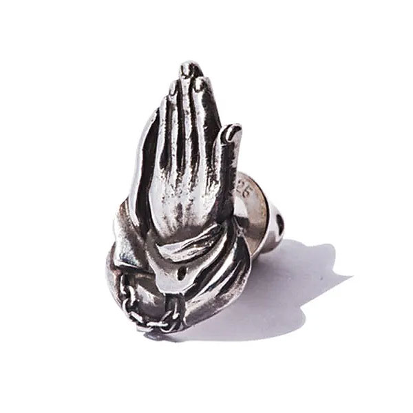 【受注生産商品 (3週間〜1ヶ月)】 SOFTMACHINE ソフトマシーン PRAY PIERCE -925SV- ピアス 送料無料 キャンセル不可 atfacc_1