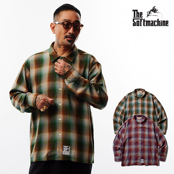 2025 春夏 先行予約 3月〜4月入荷予定 SOFTMACHINE ソフトマシーン CHOLULA SHIRTS メンズ シャツ atftpsの通販は
