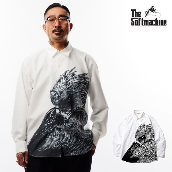2025 春夏 先行予約 3月〜4月入荷予定 SOFTMACHINE ソフトマシーン PHOENIX SHIRTS L/S メンズ シャツ atftpsの通販は