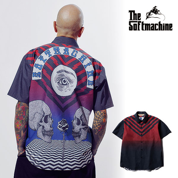 2026 春夏 先行予約 4月〜5月入荷予定 SOFTMACHINE ソフトマシーン AFTERLIFE SHIRTS S/S メンズ シャツ キャンセル不可 atftps