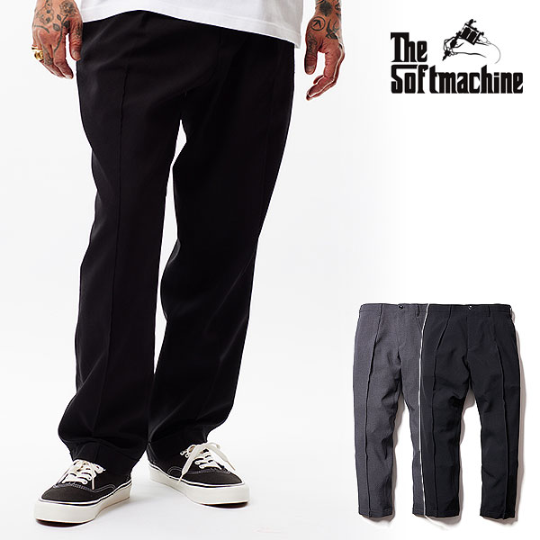 2026 春夏 先行予約 4月〜5月入荷予定 SOFTMACHINE ソフトマシーン F.O.B PANTS (SLACKS) メンズ パンツ キャンセル不可 atfpts