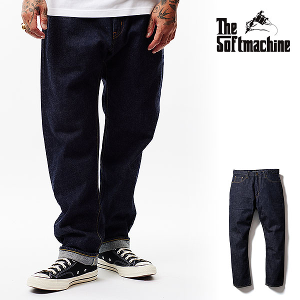 2026 春夏 先行予約 1月〜2月入荷予定 SOFTMACHINE ソフトマシーン GOOD LIFE (DENIM PANTS) パンツ キャンセル不可 atfpts