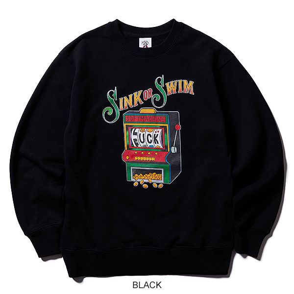 SOFTMACHINE ソフトマシーン SINK OR SWIM SWEAT スウェット atftps_1