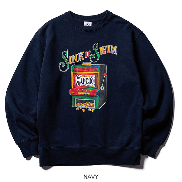 SOFTMACHINE ソフトマシーン SINK OR SWIM SWEAT スウェット atftps_4