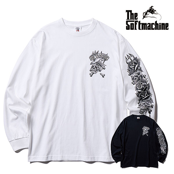 2026 春夏 先行予約 3月〜4月入荷予定 SOFTMACHINE ソフトマシーン TOTEM SKULLS L/S メンズ Tシャツ キャンセル不可 atftps