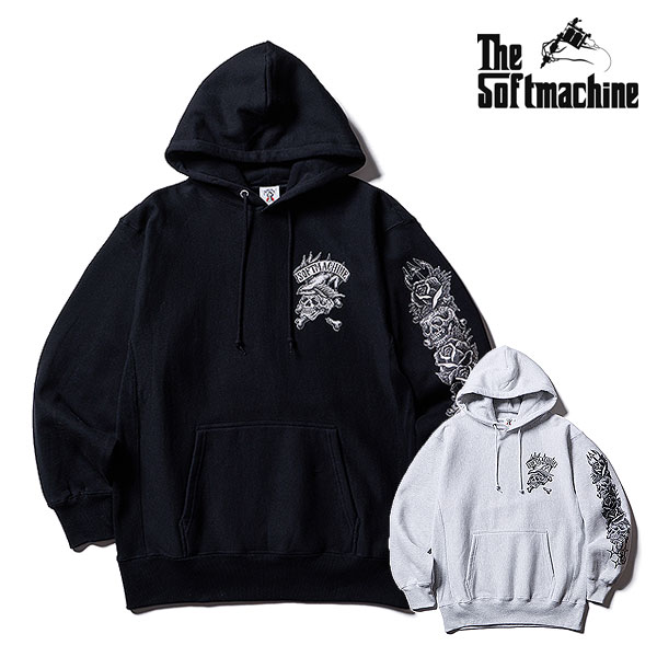 2026 春夏 先行予約 2月〜3月入荷予定 SOFTMACHINE ソフトマシーン TOTEM SKULLS HOODED パーカー キャンセル不可 atftps