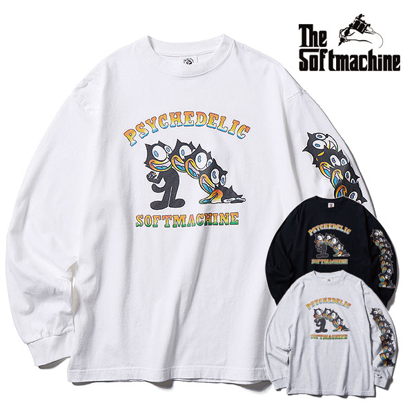 2026 秋冬 先行予約 9月〜10月入荷予定 SOFTMACHINE ソフトマシーン DROPPING L/S (L/S T-SHIRTS) Tシャツ キャンセル不可 atftps