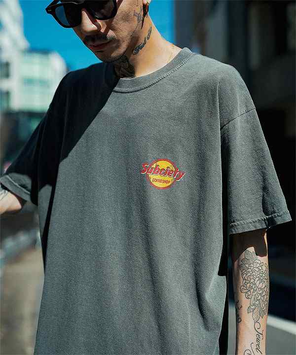 30％OFF SALE セール SUBCIETY サブサエティ COFFEE SHOP TEE subciety