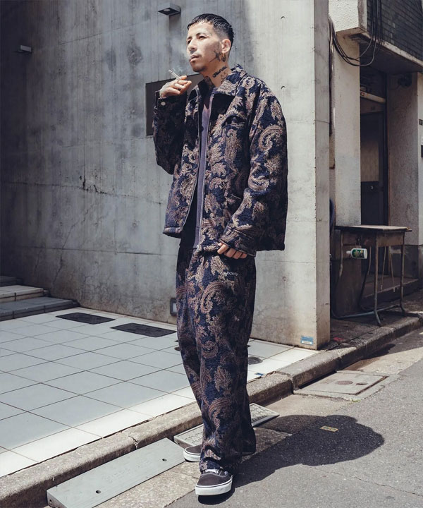 SUBCIETY サブサエティ Chenille sports jkt subciety メンズ