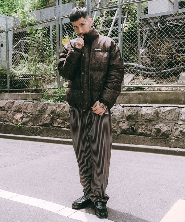 SUBCIETY サブサエティ Essential down jkt subciety メンズ ジャケット ダウンジャケット 中綿ジャケット ペイズリー柄 送料無料 atfjkt_4