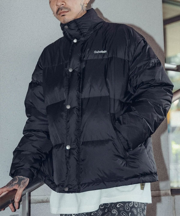 SUBCIETY サブサエティ Essential down jkt subciety メンズ ジャケット ダウンジャケット 中綿ジャケット ペイズリー柄 送料無料 atfjkt_5