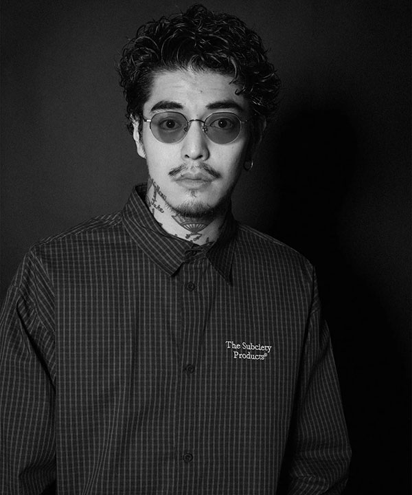 SUBCIETY サブサエティ Plaid shirt subciety メンズ シャツ 長袖シャツ チェックシャツ レギュラーカラーシャツ 送料無料 atftps_4