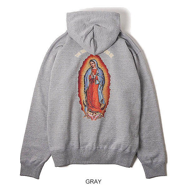SUBCIETY サブサエティ Guadalupe zip hoodie subciety メンズ パーカー ジップパーカー スウェット ヘビーウェイト 裏起毛 atftps_12