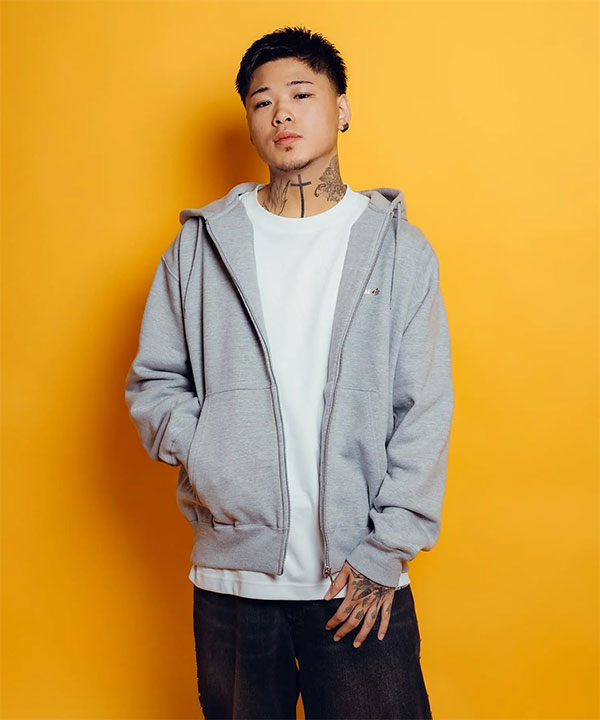 SUBCIETY サブサエティ Guadalupe zip hoodie subciety メンズ パーカー ジップパーカー スウェット ヘビーウェイト 裏起毛 atftps_3